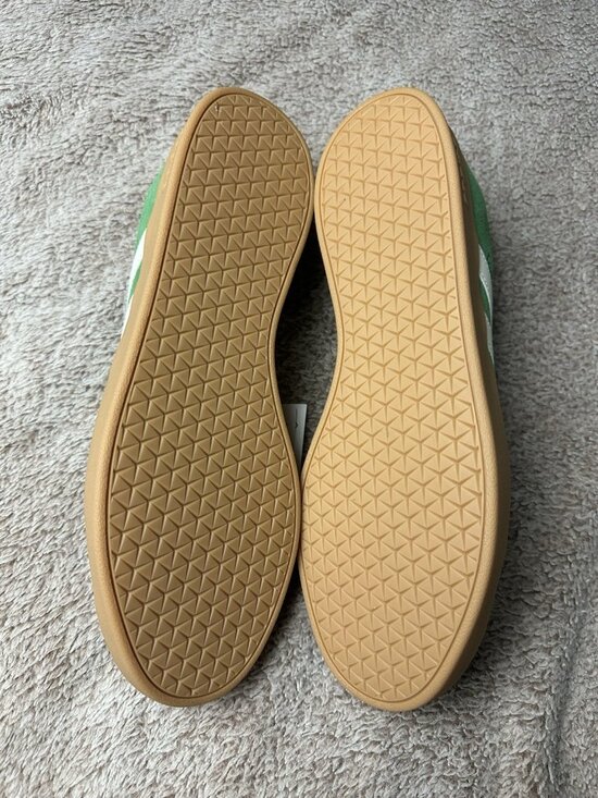 adidas VL Court 2.0 Preloved Green Suede Men\'s Sneaker JH5077 White Gum 11.5 New main image 10